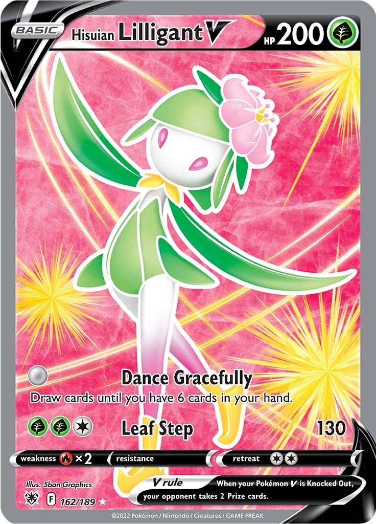 Hisuian Lilligant V (162/189) [Sword & Shield: Astral Radiance] | L.A. Mood Comics and Games