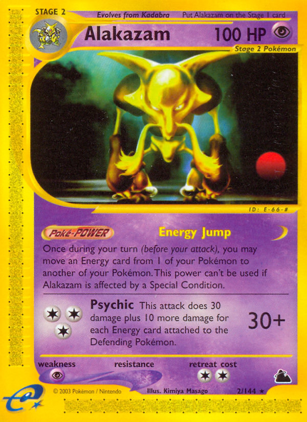Alakazam (2/144) [Skyridge] | L.A. Mood Comics and Games