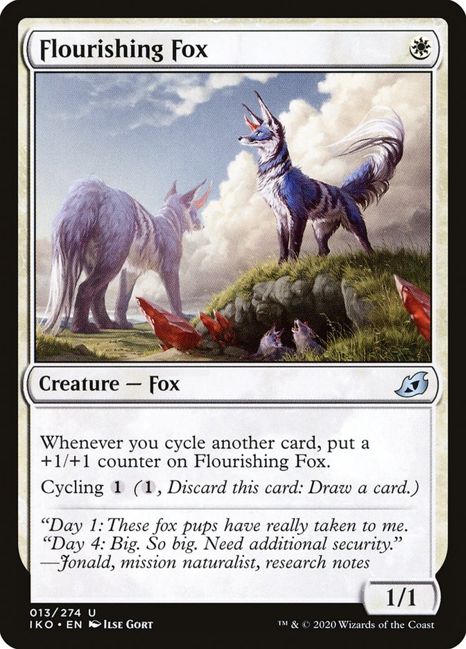 Flourishing Fox [Ikoria: Lair of Behemoths] | L.A. Mood Comics and Games