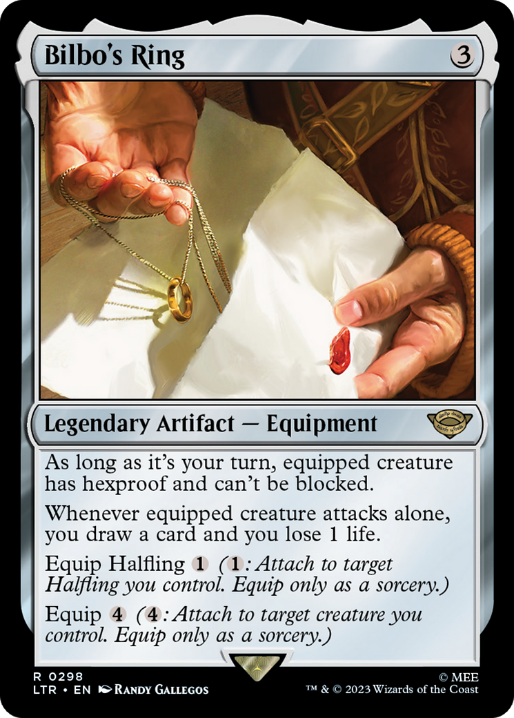 Bilbo's Ring [The Lord of the Rings: Tales of Middle-Earth] | L.A. Mood Comics and Games