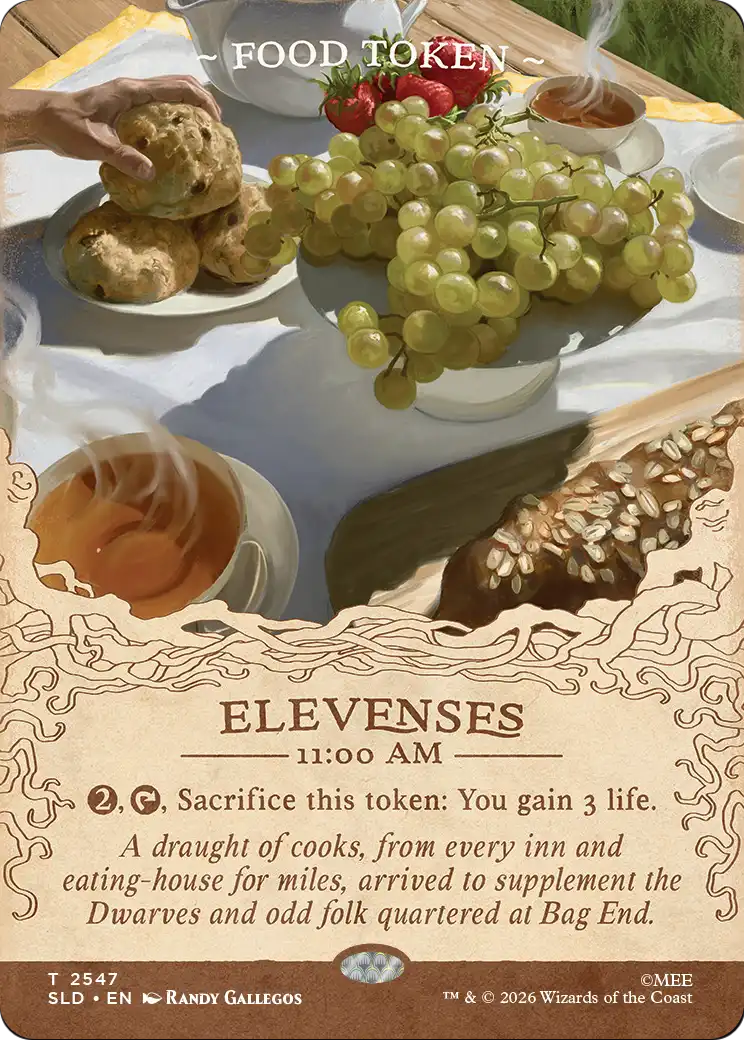 Food Token (2547) [Secret Lair Drop Series] | L.A. Mood Comics and Games