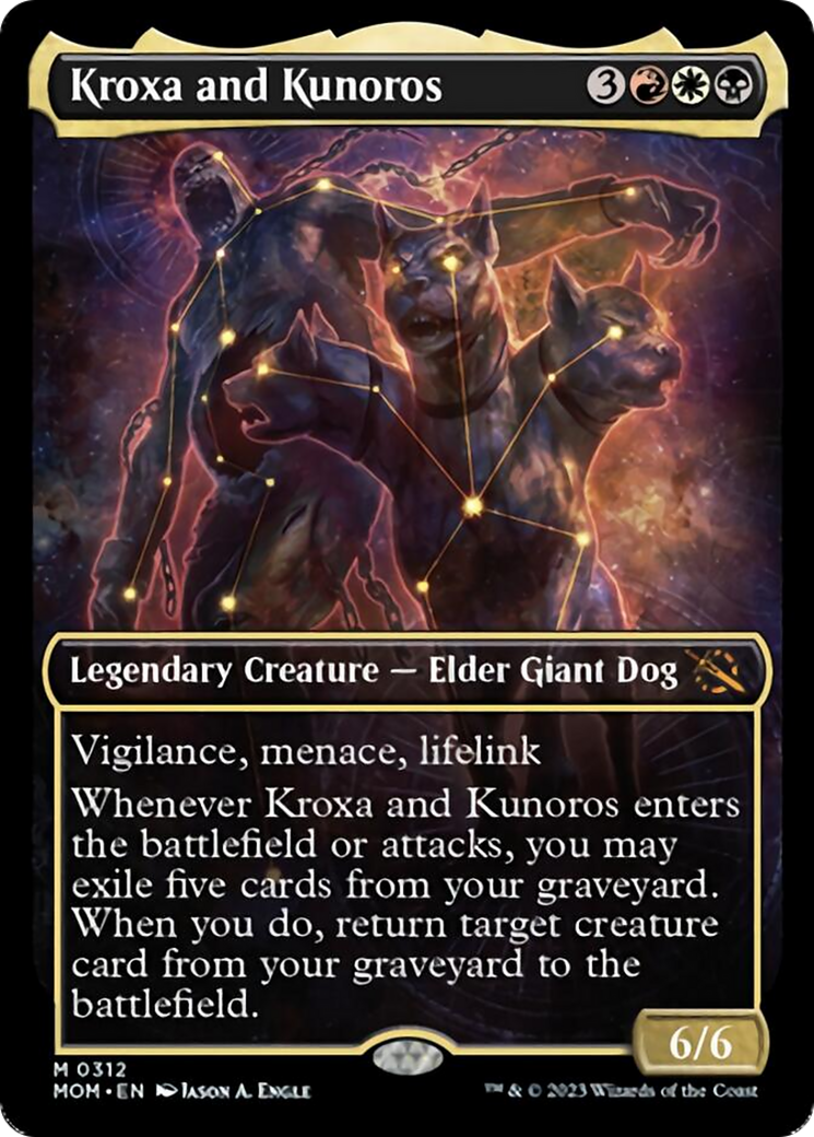 Kroxa and Kunoros (Showcase Planar Booster Fun) [March of the Machine] | L.A. Mood Comics and Games
