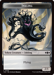 Inkling // Bird Double-Sided Token [Tarkir: Dragonstorm Commander Tokens] | L.A. Mood Comics and Games