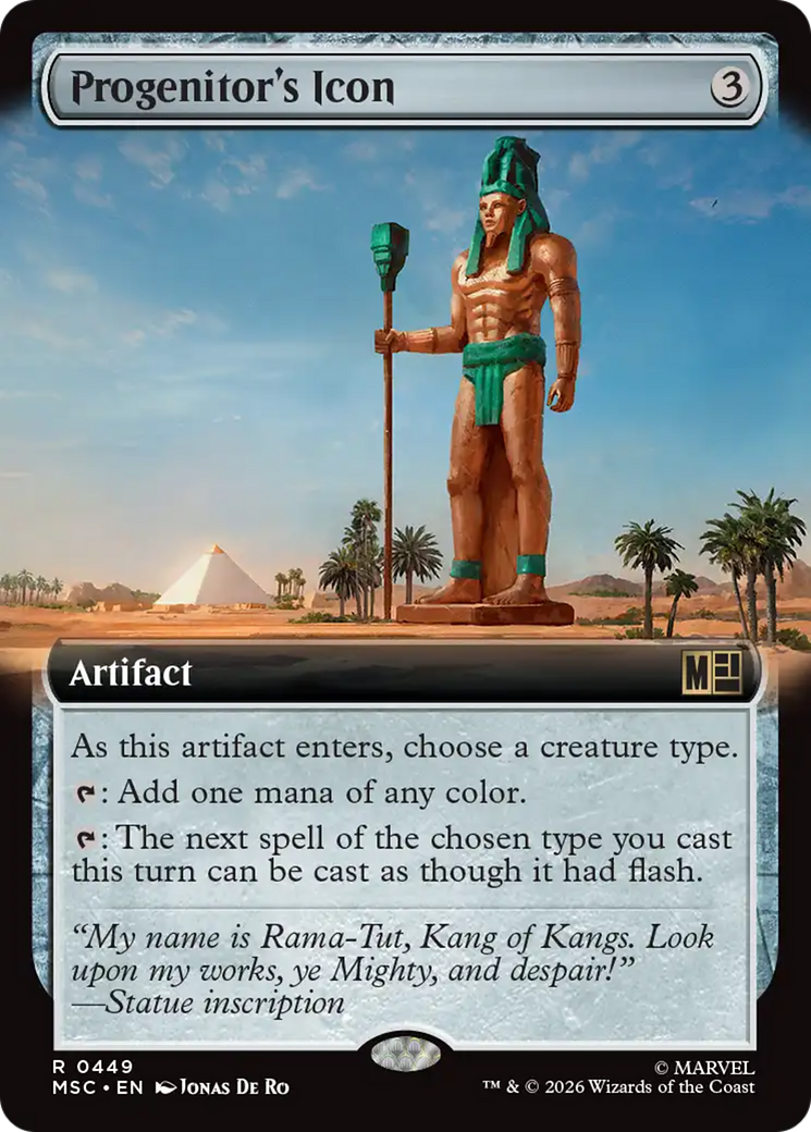Progenitor's Icon (Extended Art) [Marvel Super Heroes Commander] | L.A. Mood Comics and Games
