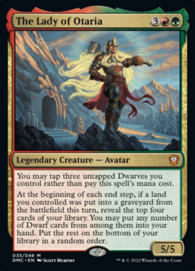 The Lady of Otaria [Dominaria United Commander] | L.A. Mood Comics and Games