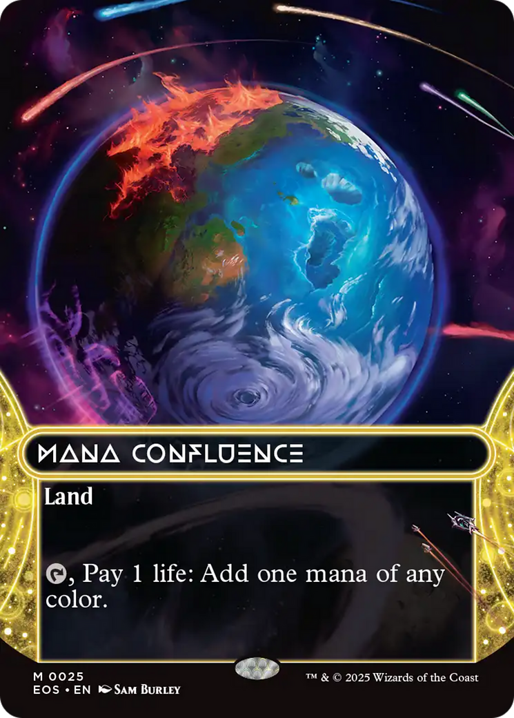 Mana Confluence (0025) (Borderless) [Edge of Eternities: Stellar Sights] | L.A. Mood Comics and Games