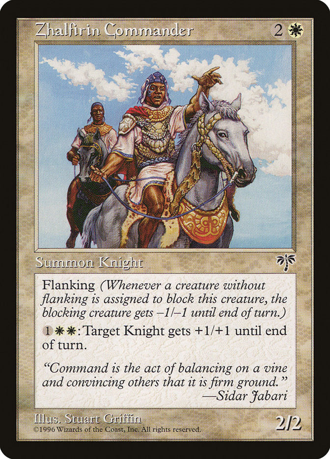 Zhalfirin Commander [Mirage] | L.A. Mood Comics and Games