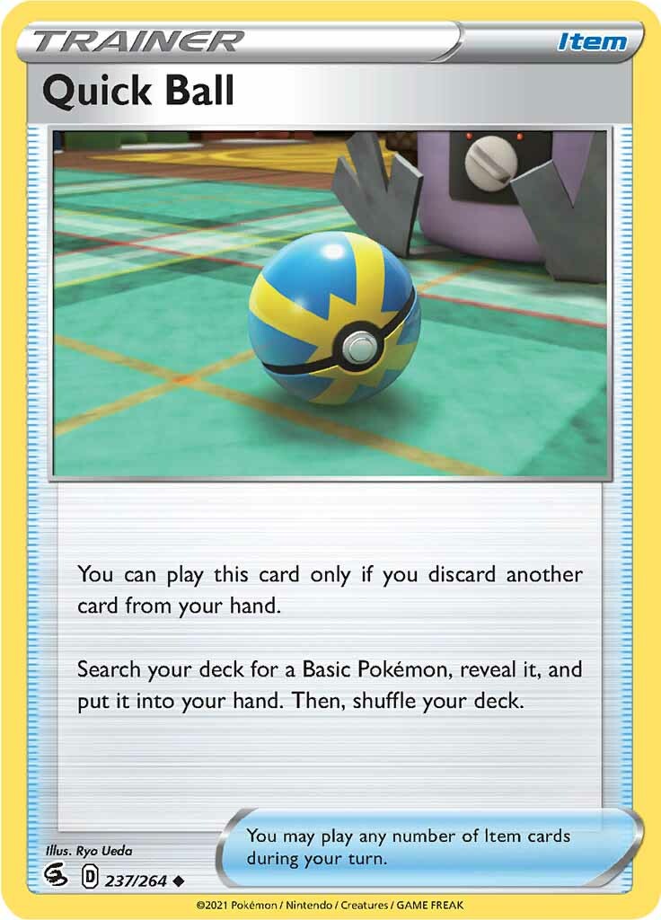 Quick Ball (237/264) [Sword & Shield: Fusion Strike] | L.A. Mood Comics and Games