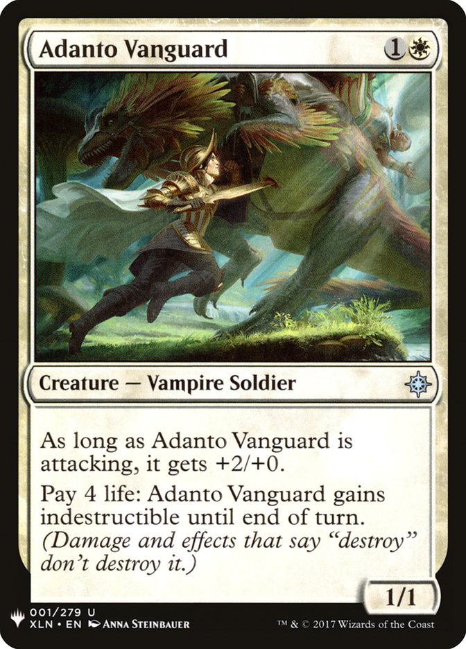 Adanto Vanguard [Mystery Booster] | L.A. Mood Comics and Games