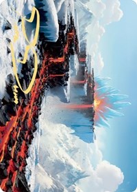 Surtland Frostpyre Art Card (Gold-Stamped Signature) [Kaldheim Art Series] | L.A. Mood Comics and Games