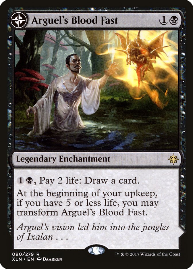 Arguel's Blood Fast // Temple of Aclazotz [Ixalan] | L.A. Mood Comics and Games