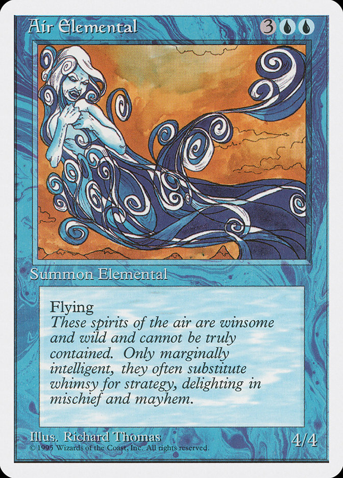 Air Elemental [Fourth Edition] | L.A. Mood Comics and Games