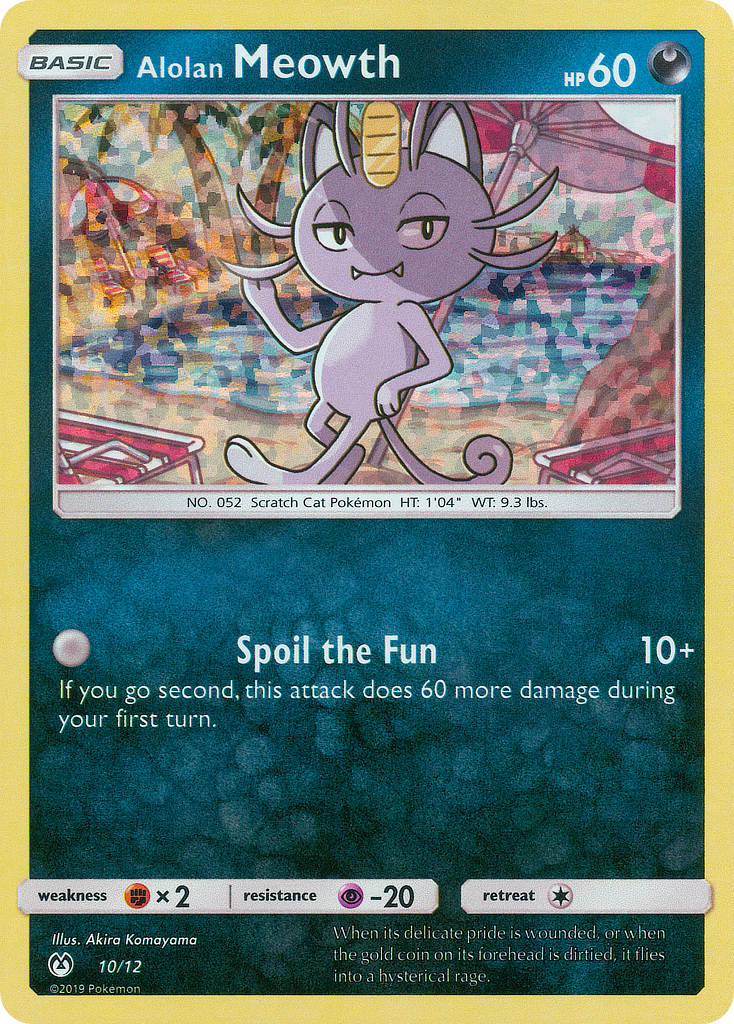 Alolan Meowth (10/12) [McDonald's Promos: 2019 Collection] | L.A. Mood Comics and Games
