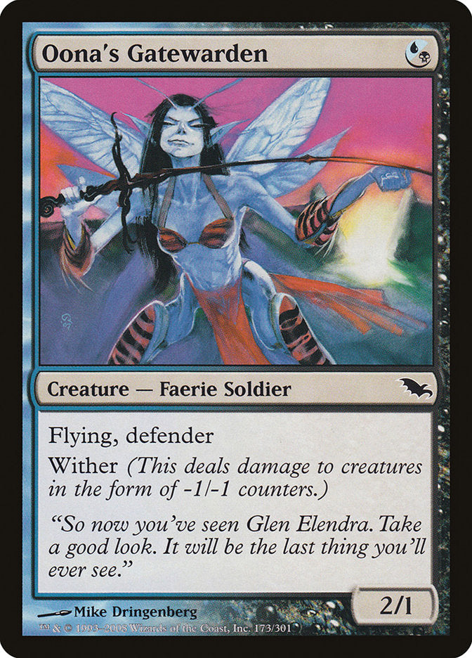 Oona's Gatewarden [Shadowmoor] | L.A. Mood Comics and Games