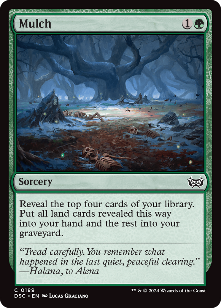 Mulch [Duskmourn: House of Horror Commander] | L.A. Mood Comics and Games