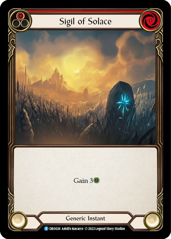 Sigil of Solace [DRO026] (Uprising Dromai Blitz Deck) | L.A. Mood Comics and Games