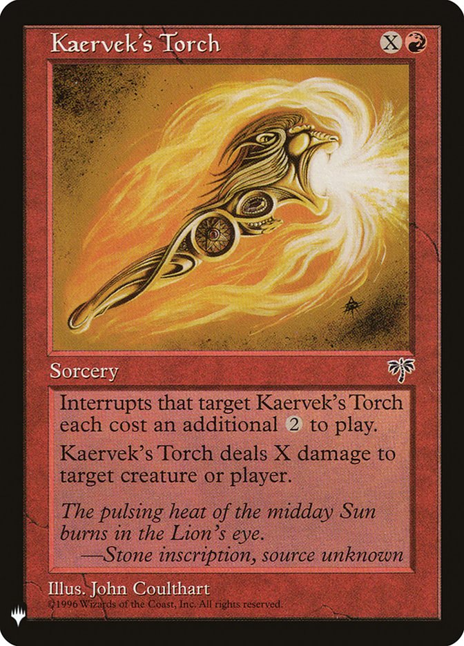 Kaervek's Torch [Mystery Booster] | L.A. Mood Comics and Games