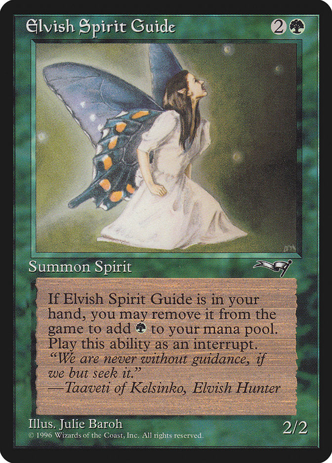 Elvish Spirit Guide [Alliances] | L.A. Mood Comics and Games