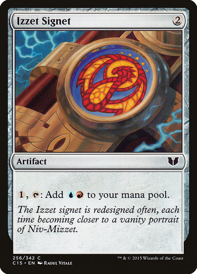 Izzet Signet [Commander 2015] | L.A. Mood Comics and Games