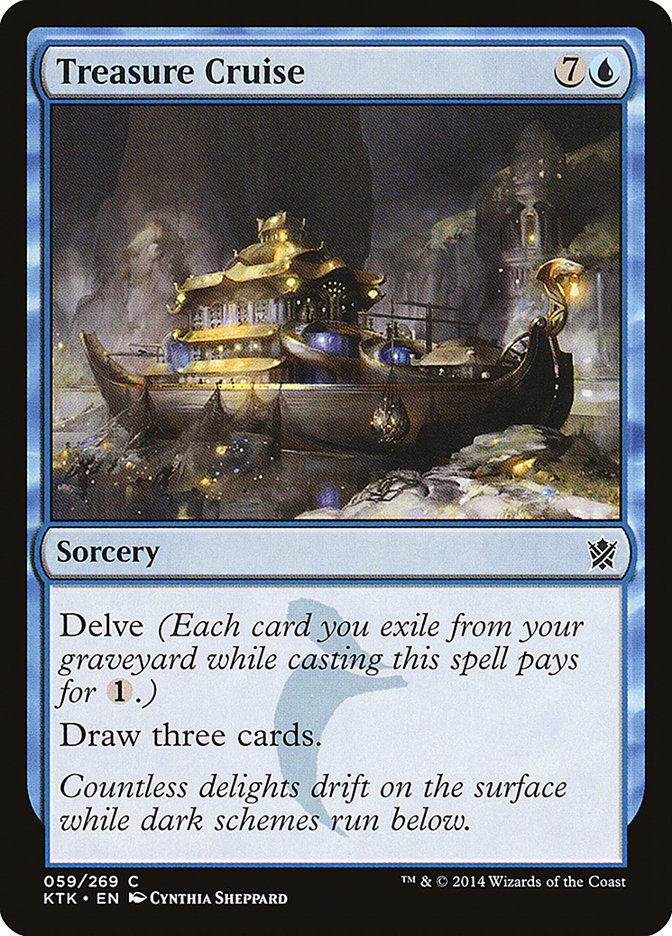 Treasure Cruise [Khans of Tarkir] | L.A. Mood Comics and Games