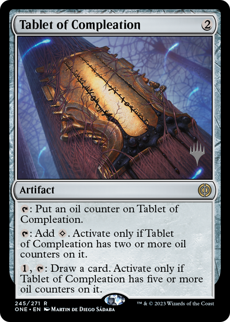 Tablet of Compleation (Promo Pack) [Phyrexia: All Will Be One Promos] | L.A. Mood Comics and Games