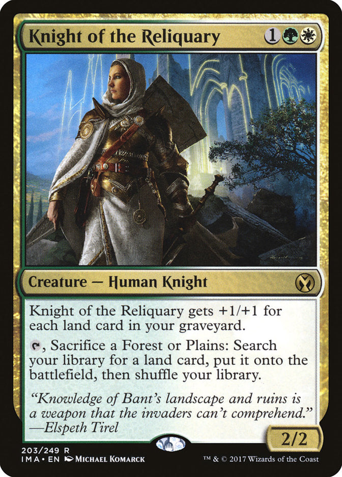 Knight of the Reliquary [Iconic Masters] | L.A. Mood Comics and Games