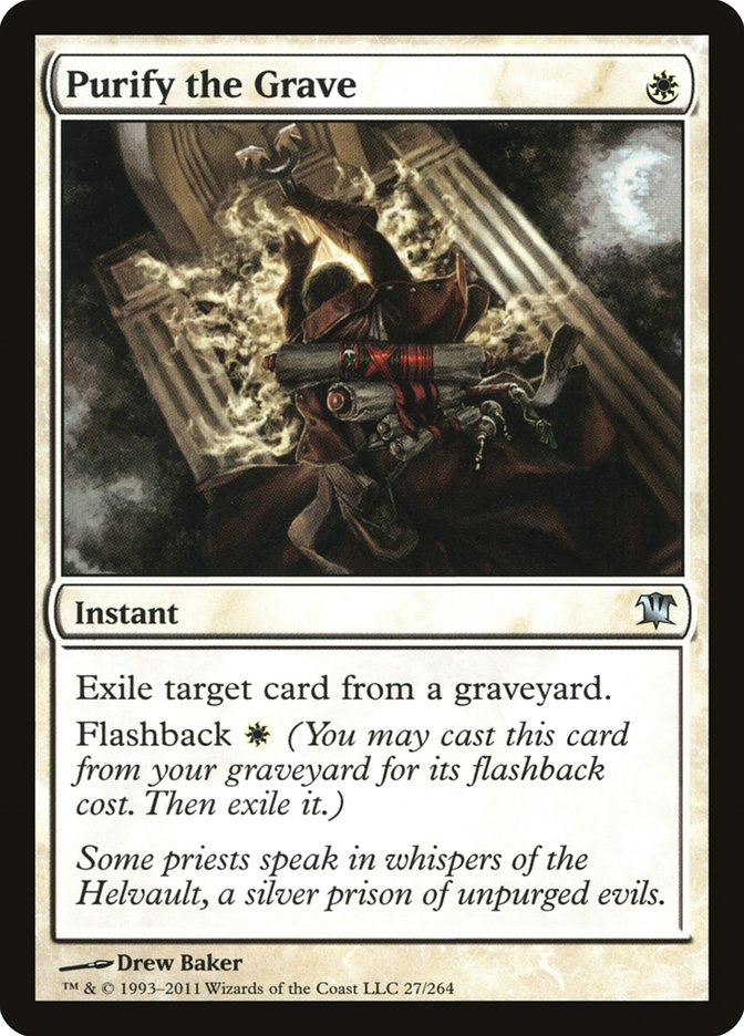 Purify the Grave [Innistrad] | L.A. Mood Comics and Games