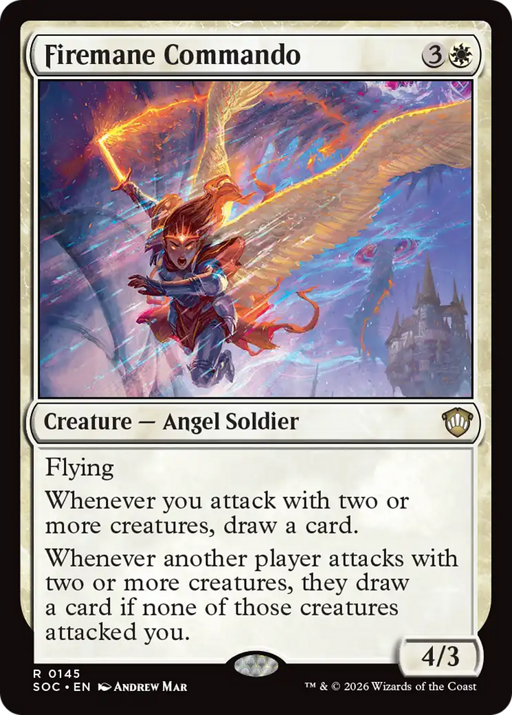 Firemane Commando [Secrets of Strixhaven Commander] | L.A. Mood Comics and Games