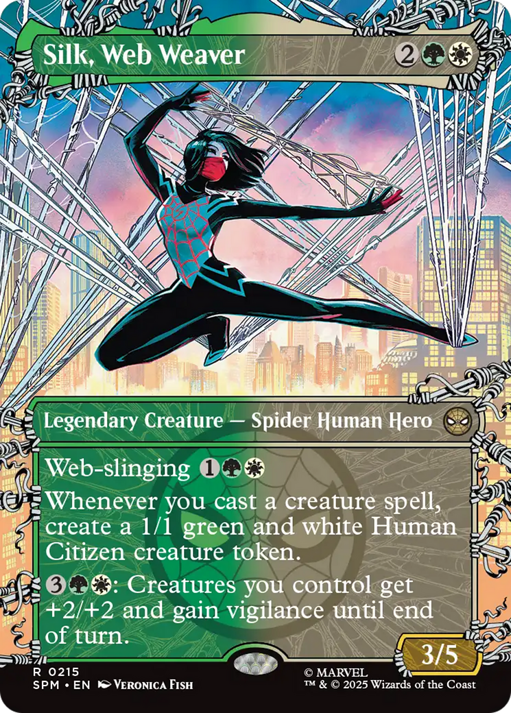 Silk, Web Weaver (Borderless) [Marvel's Spider-Man] | L.A. Mood Comics and Games