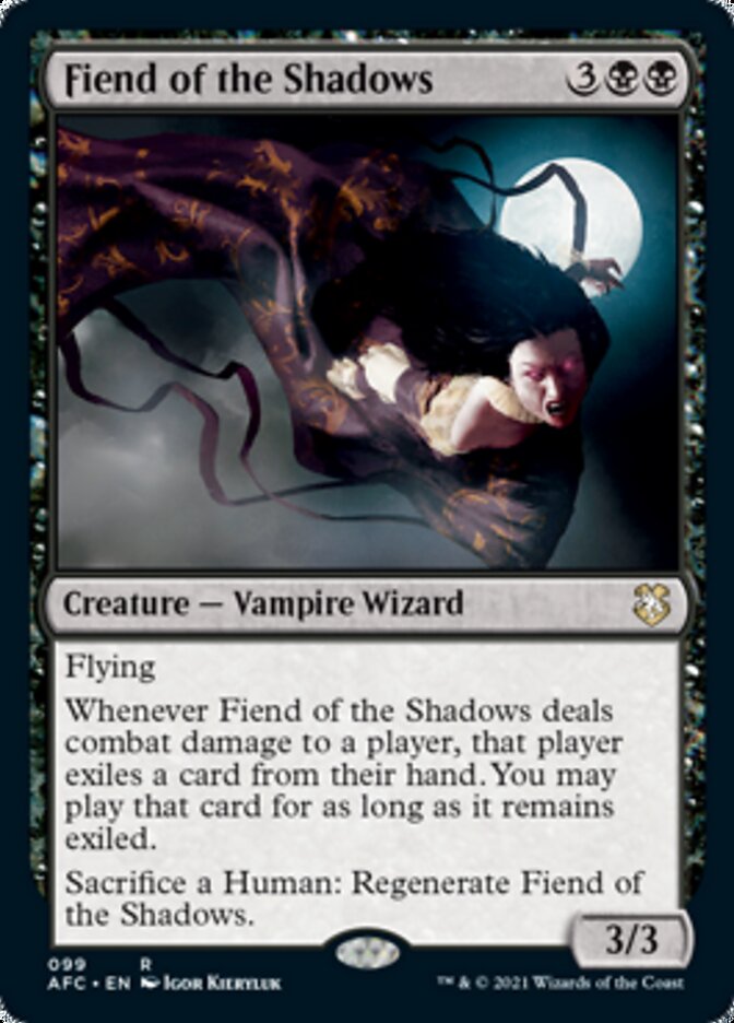 Fiend of the Shadows [Dungeons & Dragons: Adventures in the Forgotten Realms Commander] | L.A. Mood Comics and Games