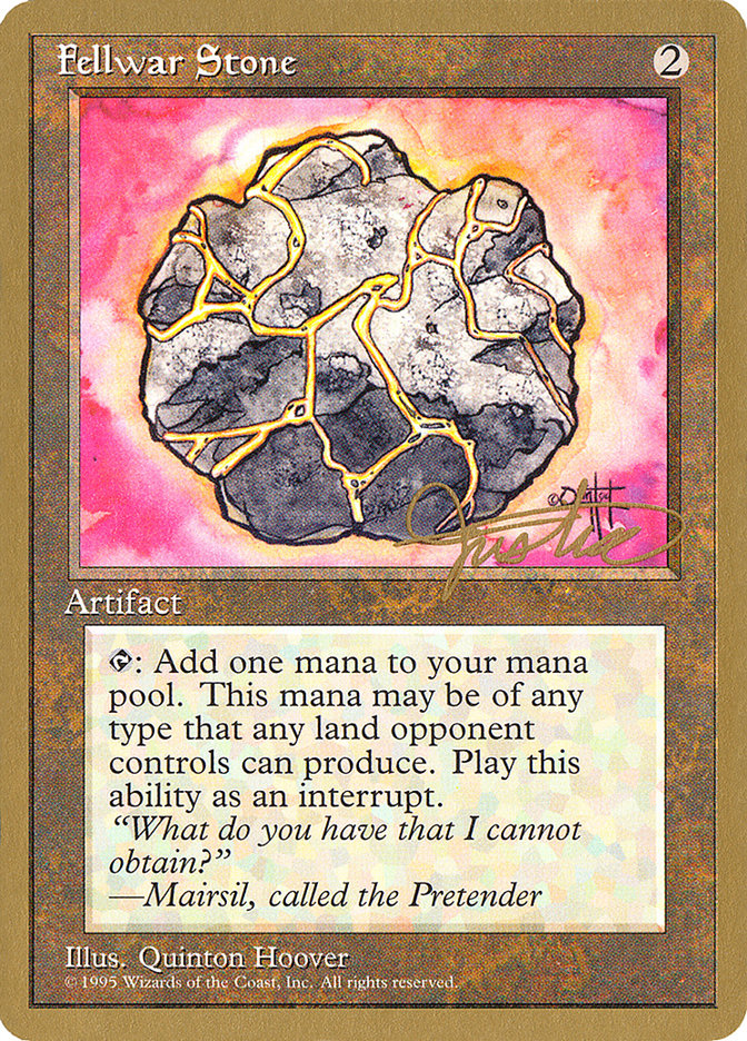 Fellwar Stone (Mark Justice) [Pro Tour Collector Set] | L.A. Mood Comics and Games