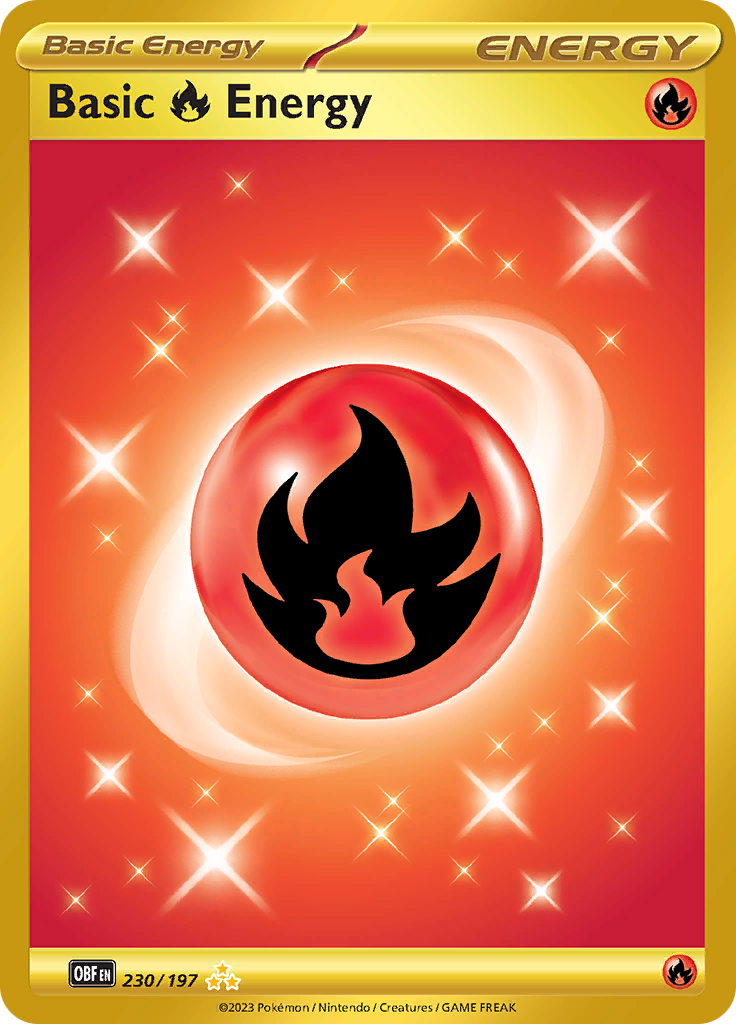 Basic Fire Energy (230/197) [Scarlet & Violet: Obsidian Flames] | L.A. Mood Comics and Games