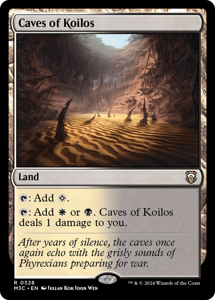 Caves of Koilos (Ripple Foil) [Modern Horizons 3 Commander] | L.A. Mood Comics and Games