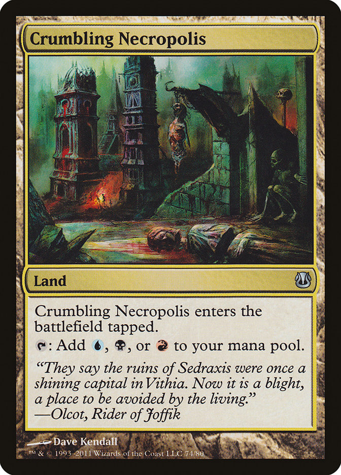 Crumbling Necropolis [Duel Decks: Ajani vs. Nicol Bolas] | L.A. Mood Comics and Games
