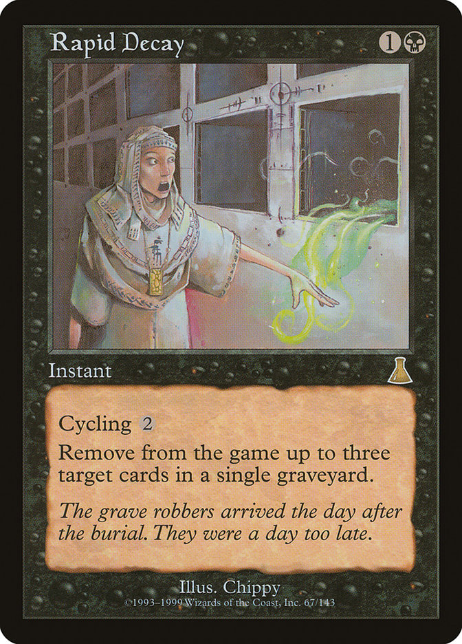 Rapid Decay [Urza's Destiny] | L.A. Mood Comics and Games