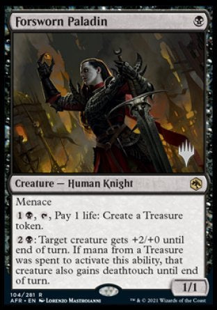 Forsworn Paladin (Promo Pack) [Dungeons & Dragons: Adventures in the Forgotten Realms Promos] | L.A. Mood Comics and Games