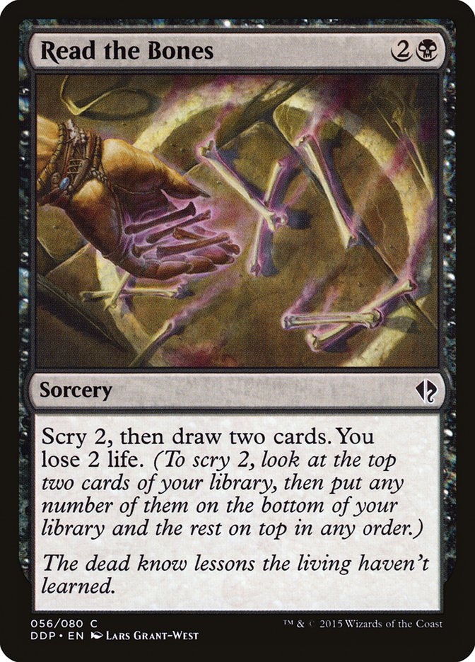 Read the Bones [Duel Decks: Zendikar vs. Eldrazi] | L.A. Mood Comics and Games