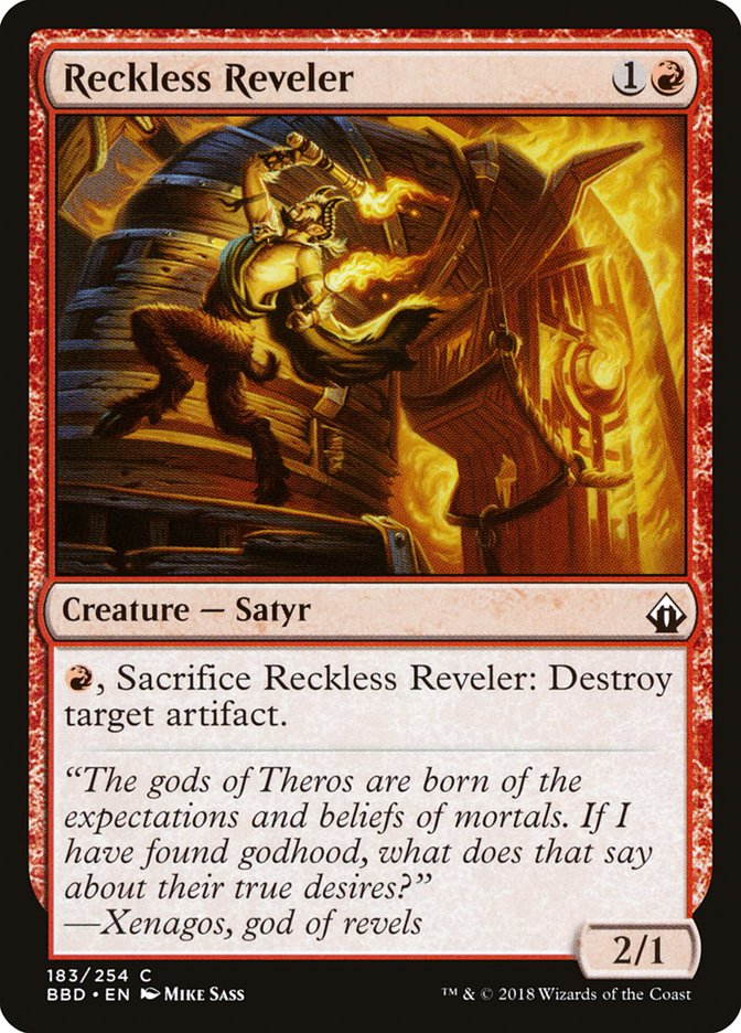Reckless Reveler [Battlebond] | L.A. Mood Comics and Games