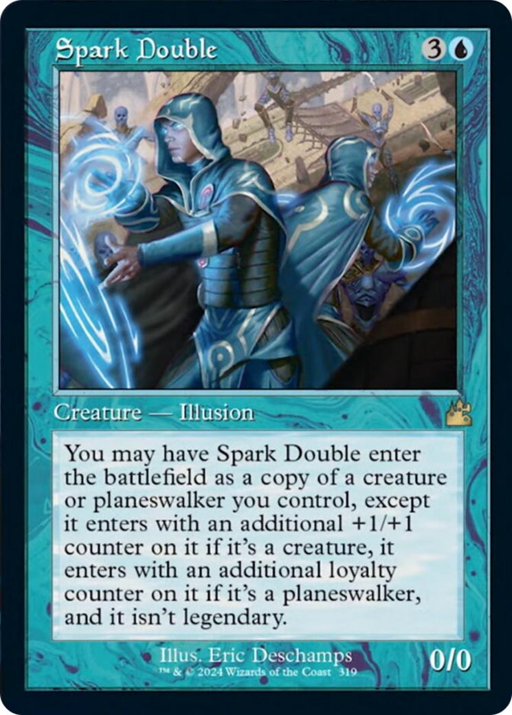 Spark Double (Retro Frame) [Ravnica Remastered] | L.A. Mood Comics and Games