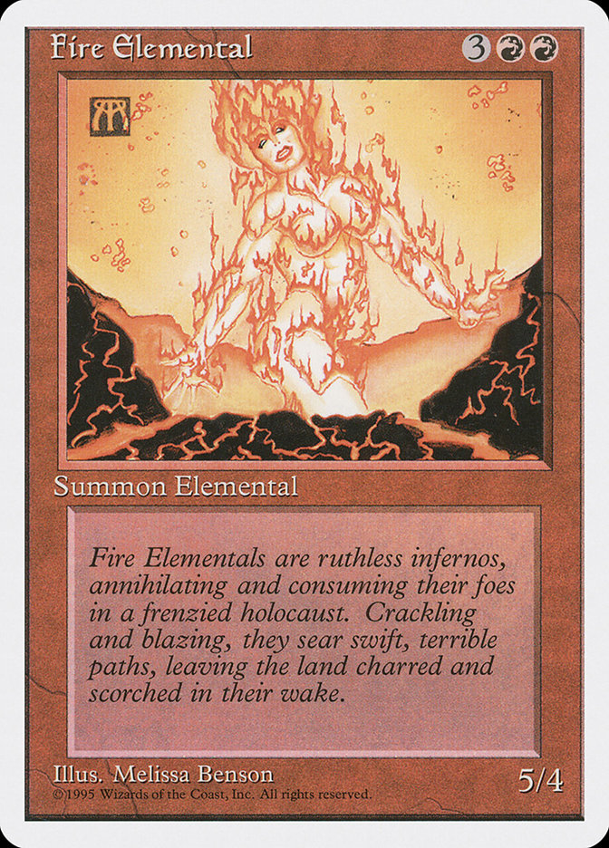 Fire Elemental [Fourth Edition] | L.A. Mood Comics and Games