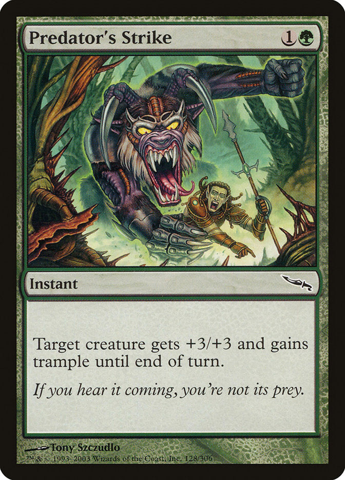 Predator's Strike [Mirrodin] | L.A. Mood Comics and Games