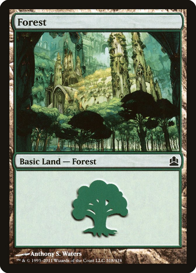 Forest (318) [Commander 2011] | L.A. Mood Comics and Games