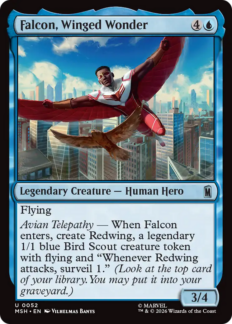 Falcon, Winged Wonder [Marvel Super Heroes] | L.A. Mood Comics and Games