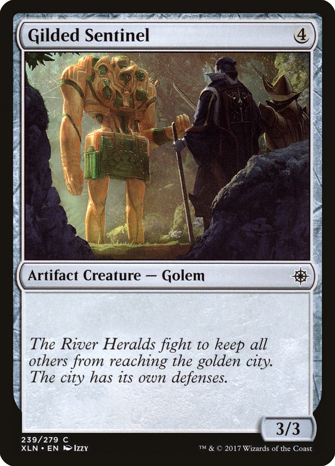 Gilded Sentinel [Ixalan] | L.A. Mood Comics and Games