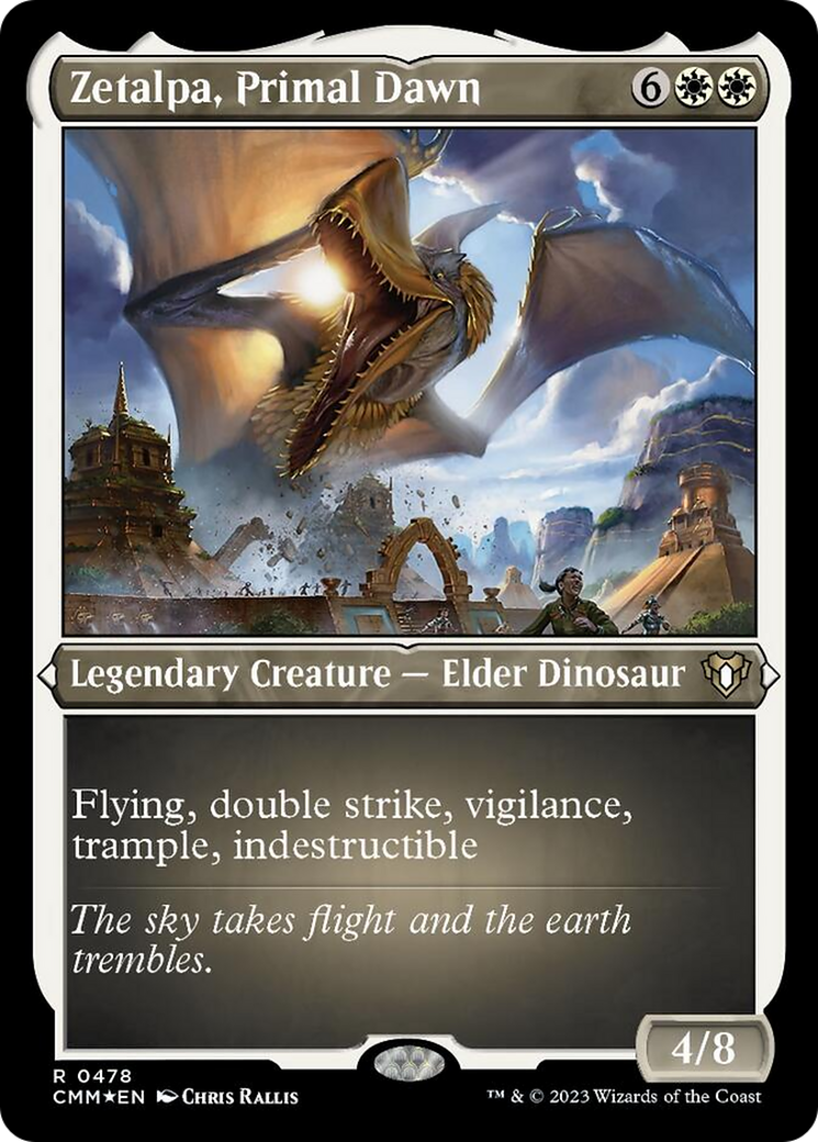 Zetalpa, Primal Dawn (Foil Etched) [Commander Masters] | L.A. Mood Comics and Games