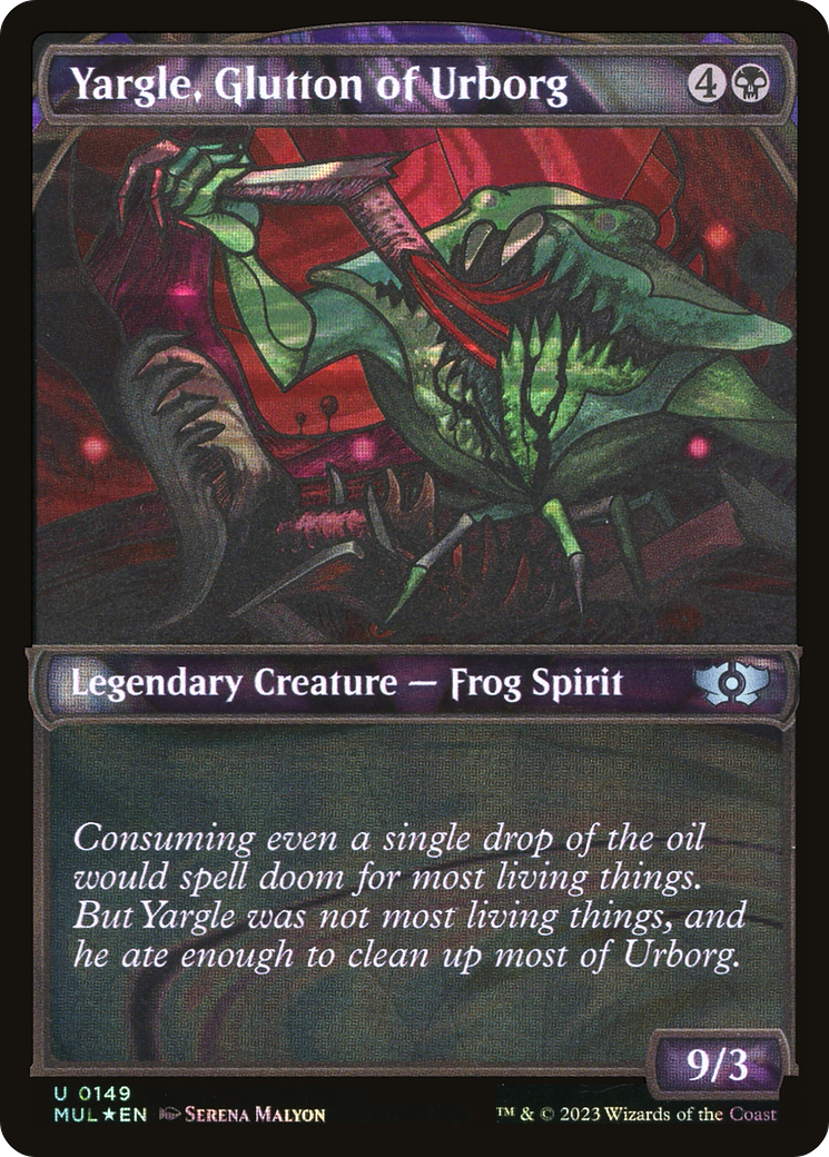 Yargle, Glutton of Urborg (Halo Foil) [Multiverse Legends] | L.A. Mood Comics and Games