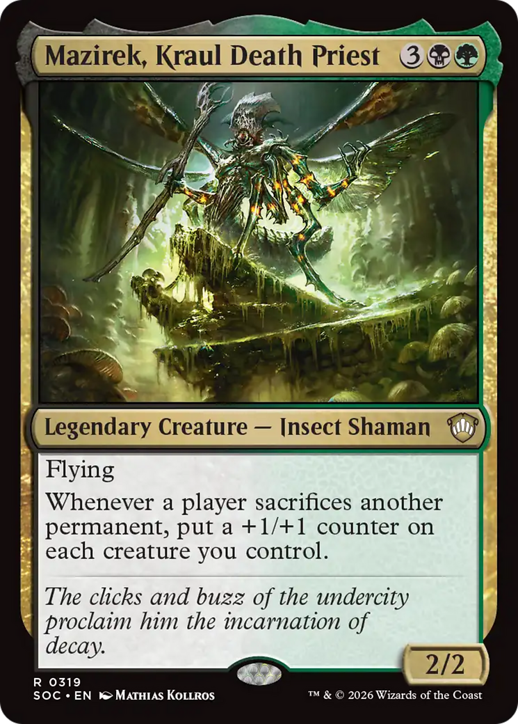 Mazirek, Kraul Death Priest [Secrets of Strixhaven Commander] | L.A. Mood Comics and Games
