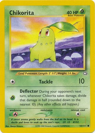 Chikorita (53/111) [Neo Genesis Unlimited] | L.A. Mood Comics and Games