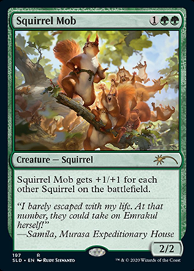 Squirrel Mob [Secret Lair Drop Series] | L.A. Mood Comics and Games