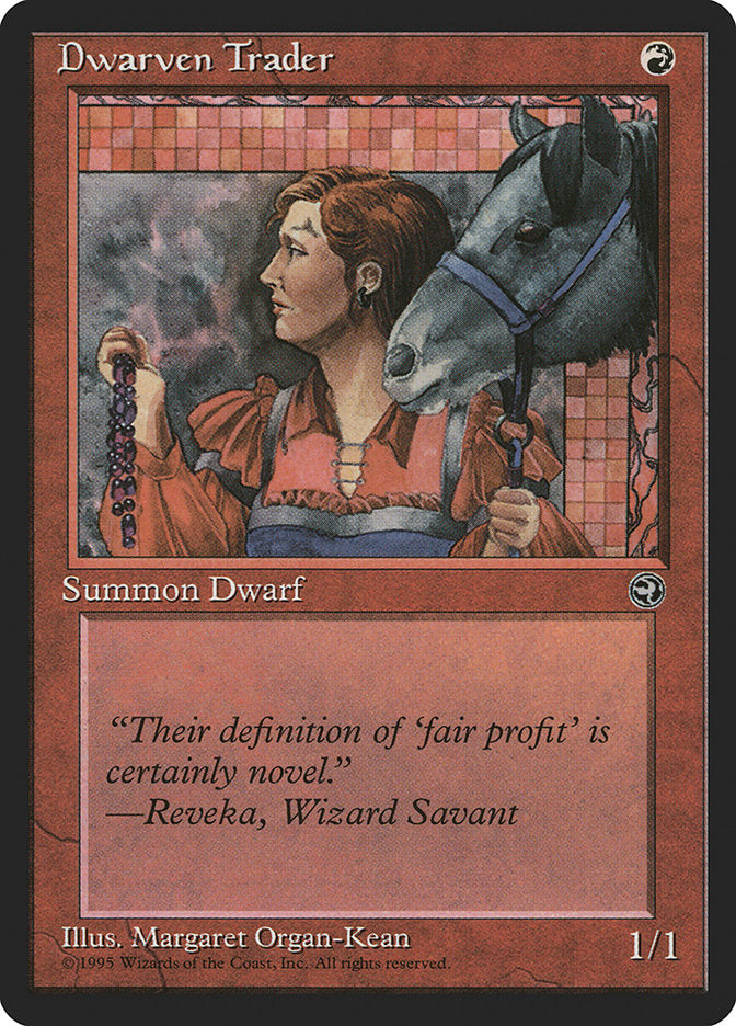 Dwarven Trader (Reveka Flavor Text) [Homelands] | L.A. Mood Comics and Games